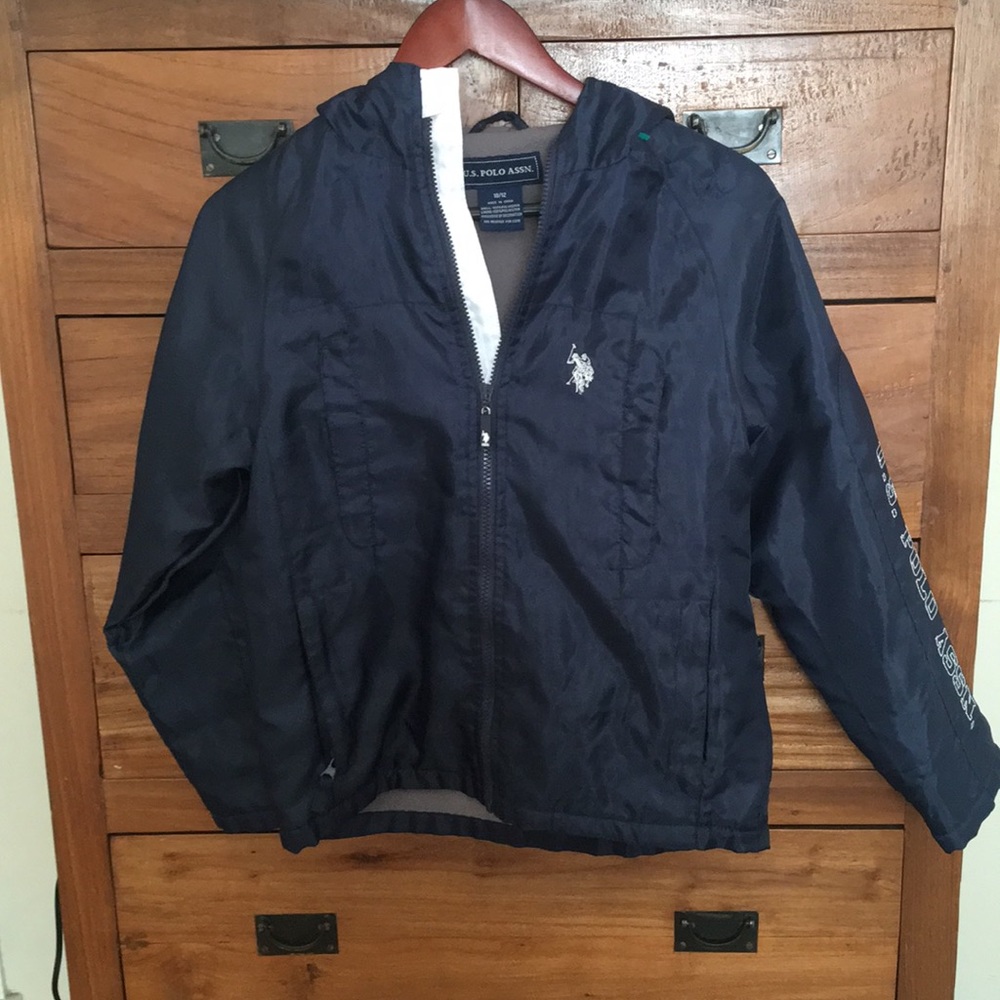 i.s polo assn. blue jacket
